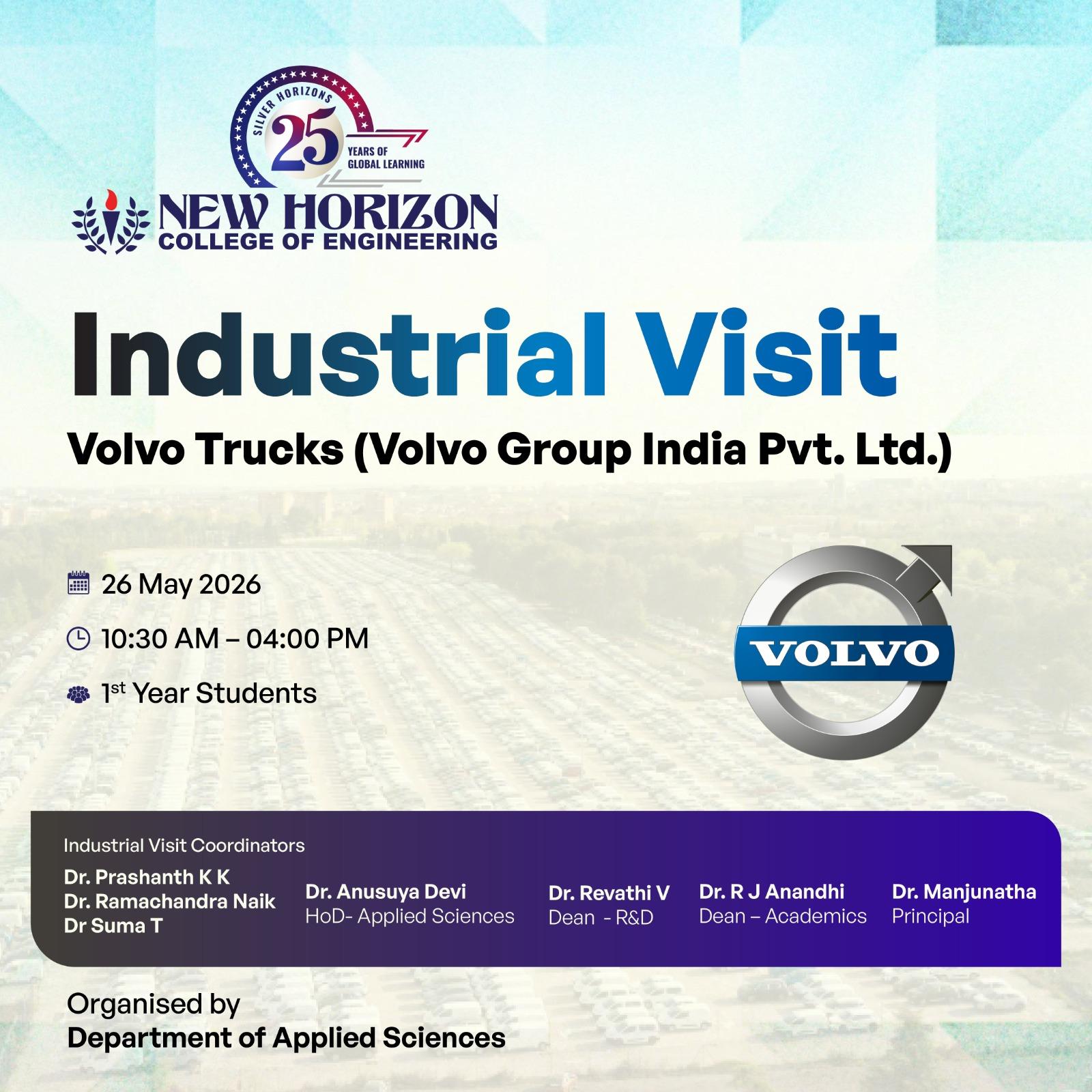 INDUSTRIAL VISIT - VOLVO TRUCKS